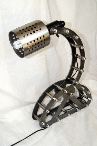 Lampka steampunk